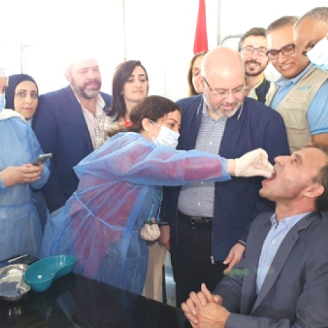 الابيض أطلق حملة التلقيح ضد الكوليرا من مستشفى حلبا