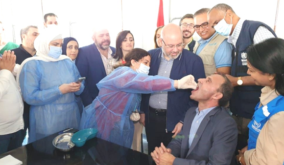 الابيض أطلق حملة التلقيح ضد الكوليرا من مستشفى حلبا