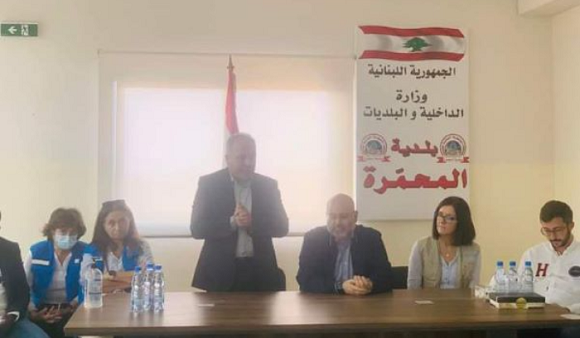 الأبيض زار المحمرة ووادي الجاموس وأعلن عن حملة تلقيح ضد الكوليرا تبدأ السبت المقبل في عكار