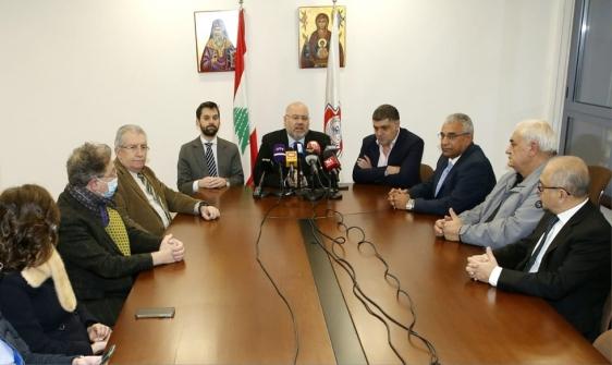 الأبيض أطلق حملة لقاح كورونا الجديد من مستشفى القديس جاورجيوس