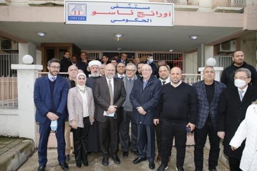 وزير الصحة زار مركز المكارم ومستشفى اورانج ناسو