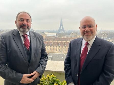 الأبيض تابع لقاءاته في باريس والتقى نظيره الفرنسي: هدفنا تمكين نظامنا الصحي بفعالية واستدامة