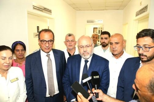 الابيض جال في مستشفى بري الحكومي بالنبطية