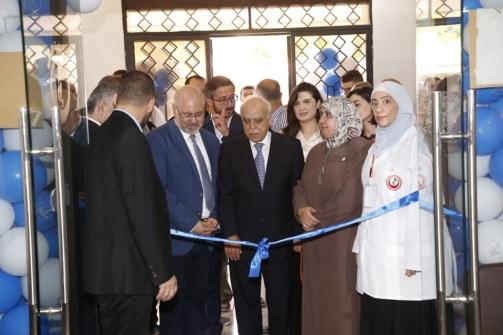 الابيض رعى افتتاح مركز الايمان الصحي في ببنين