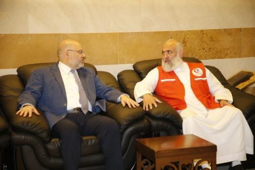 وزير الصحة زار جهاز إسعاف سبل السلام واطلع على أعماله