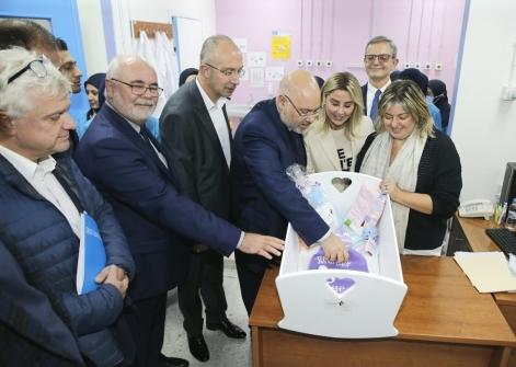 الابيض افتتح قسم العناية المركزة لحديثي الولادة في مستشفى بعلبك