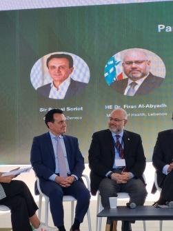 الأبيض اختتم لقاءاته في COP28 ودعا إلى حلول إقليمية للأزمات الصحية المحلية منعًا لتمددها 