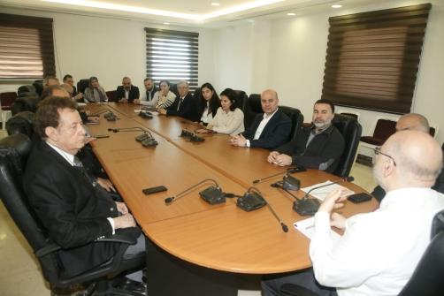 الأبيض اختتم لقاءاته مع المستشفيات لشرح آلية الزيادات الكبيرة على  التعرفات