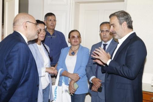 الأبيض بدأ جولة في الشمال هي الثالثة في غضون أسبوع لرفع الجهوزية