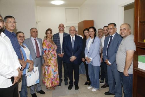 الأبيض افتتح مركز جمعية بيروت للرعاية الأولية في طرابلس