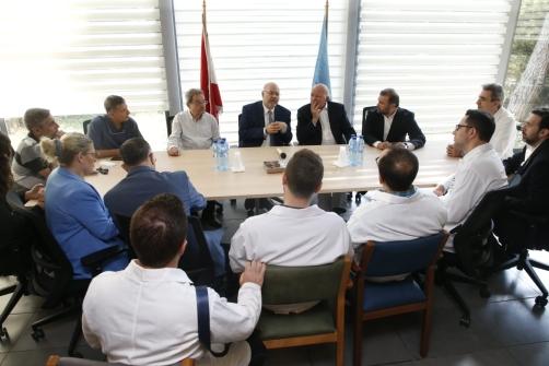 الوزير الأبيض اختتم جولته في الشمال:  مطمئنون للجهوزية ومستمرون بالتعاون والدعم خدمة لأهلنا ومجتمعنا
