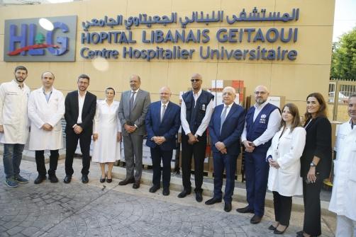 جولة تفقدية للأبيض على قسم الحروق في الجعيتاوي برفقة ريزا وأبو بكر