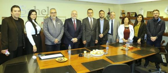 الأبيض جال على القطاع الاستشفائي في الضاحية وأكد على إعادة الإعمار