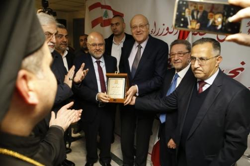 ميقاتي رعى افتتاح قسم قسطرة القلب والتميييل في مستشفى طرابلس الحكومي