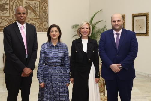 الرئيس عون التقى وفدا من منظمة الصحة العالمية واشاد بالتعاون القائم بين لبنان والمنظمة