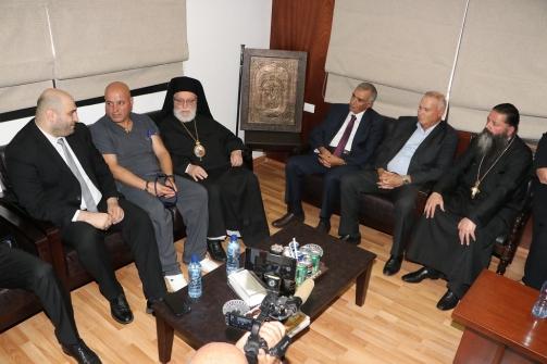 جولة تفقدية لوزير الصحة في مستشفيات النبطية وحاصبيا