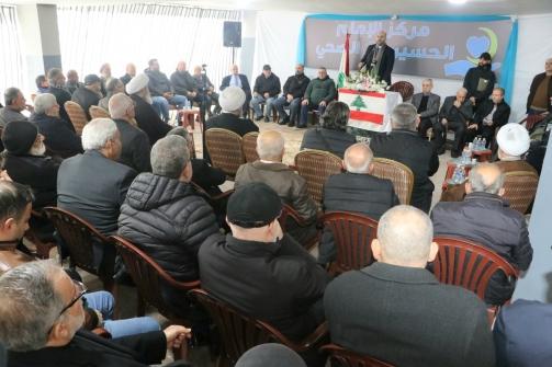 ناصر الدين افتتح مركز الإمام الحسين في برج البراجنة