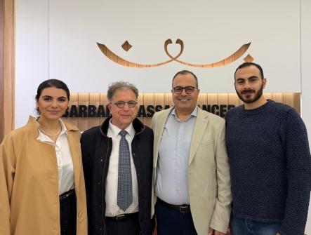 الوزير ناصر الدين زار مركز بربارة نصار للسرطان مؤيدًا شعاره "لا توسّل ولا تسوّل"