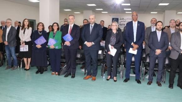 ناصر الدين وضع حجر الأساس لأعمال تأهيل المختبر المركزي الوطني 