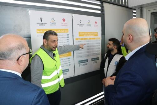 وزراء الصحة والبيئة والعمل جالوا على مراكز استضافة في بيروت