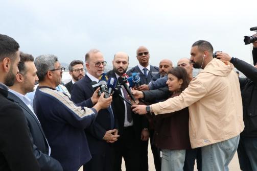 Nassereddine Receives a Shipment of Medical Aid from UNICEF and WHO