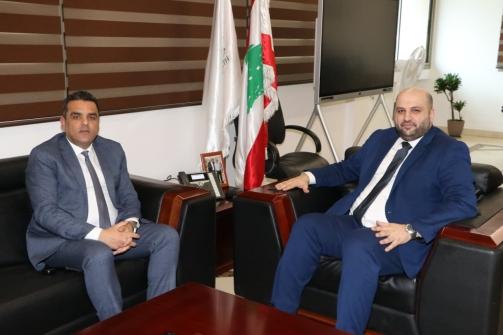 ناصر الدين ترأس اجتماعا للبحث في الاجراءات المتعلقة بسلامة الغذاء وبملف النازحين