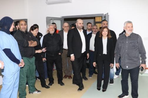 وزير الصحة تفقد المستشفى التركي في صيدا: خطة طوارئ مستمرة وتعزيز لجهوزية المستشفيات الحكومية