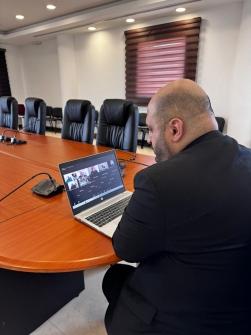 ناصر الدين يتابع احتياجات مستشفيات الخطوط الأمامية ويحيي صمود العاملين فيها وتضحياتهم